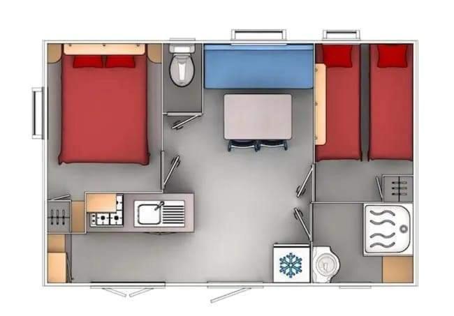 Mobilhome La Marine เลอ โกร-ดู-รัว ภายนอก รูปภาพ